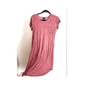 dusty rose t-shirt dress • super soft nightshirt